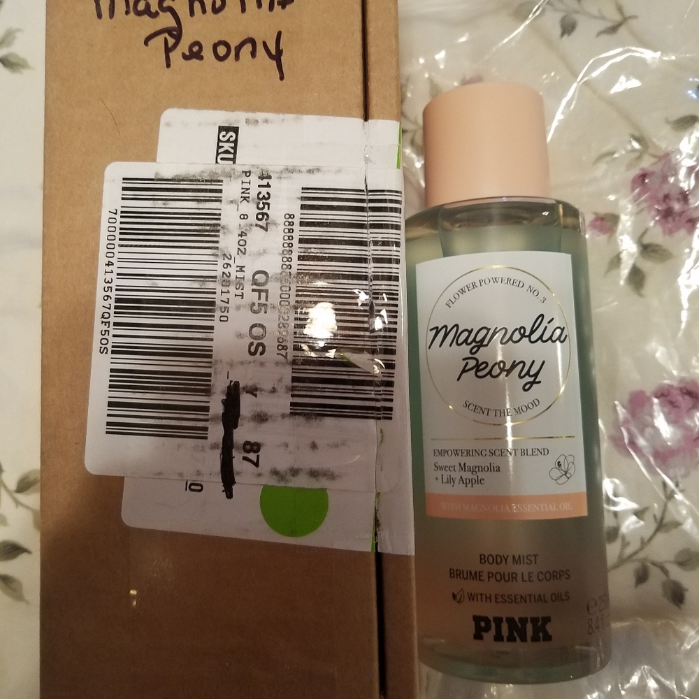 PinkVictoria Secret Magnolia Peony 8.4 fl.oz.Victoria's Secret body sprayNew - Picture 4 of 7